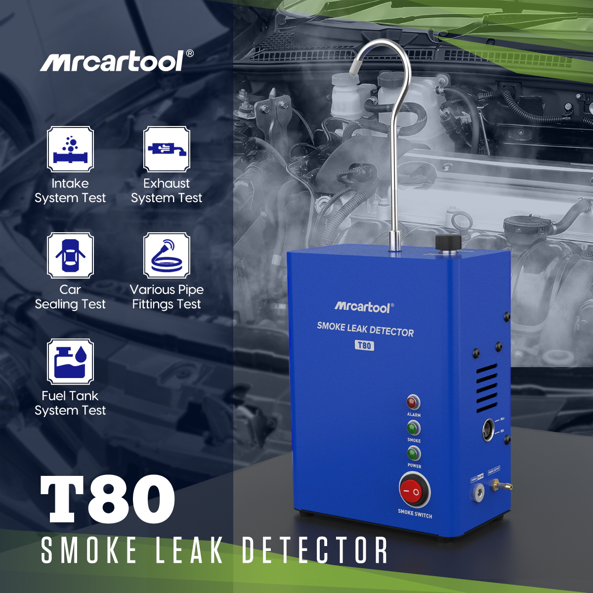 Smoke Leak Detector - Detector de Fugas de Humo para