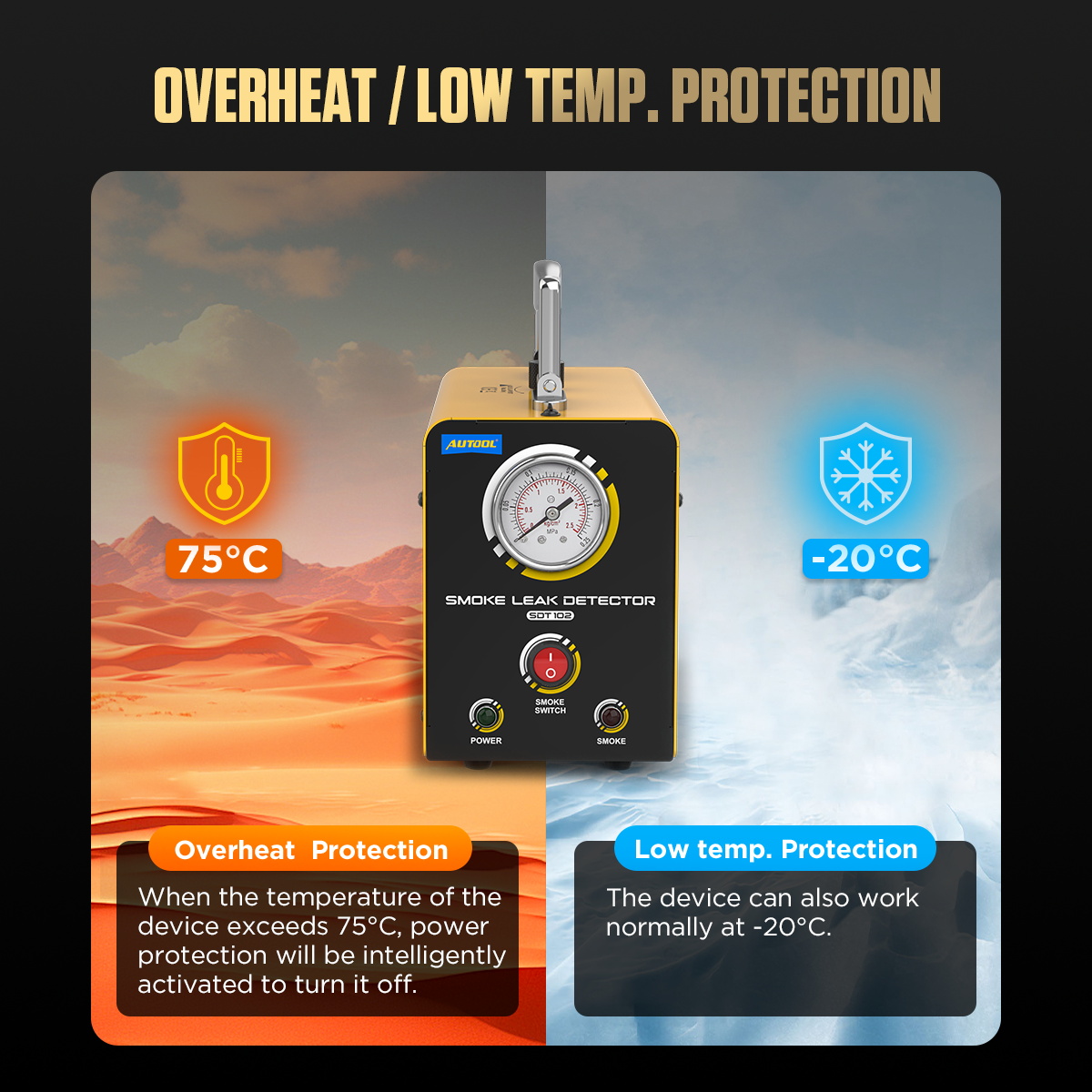 Máquina de Humo Automotriz AUT - Smoke Leak Detector reseña y precio