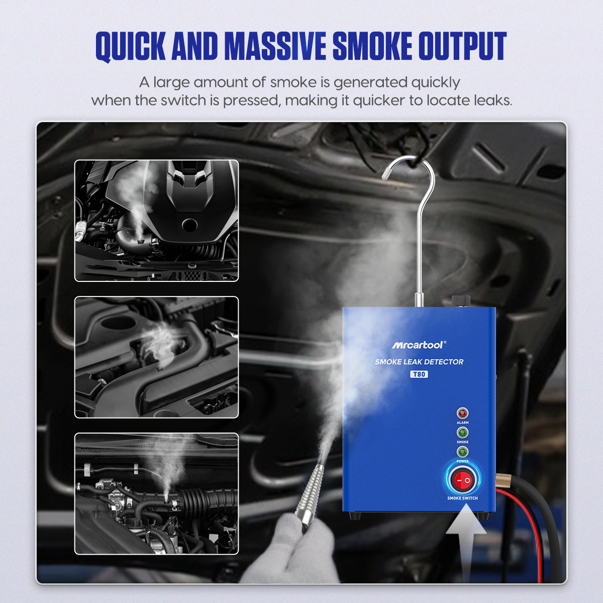 Detector de Fugas de Humo para - Smoke Leak Detector reseña y precio