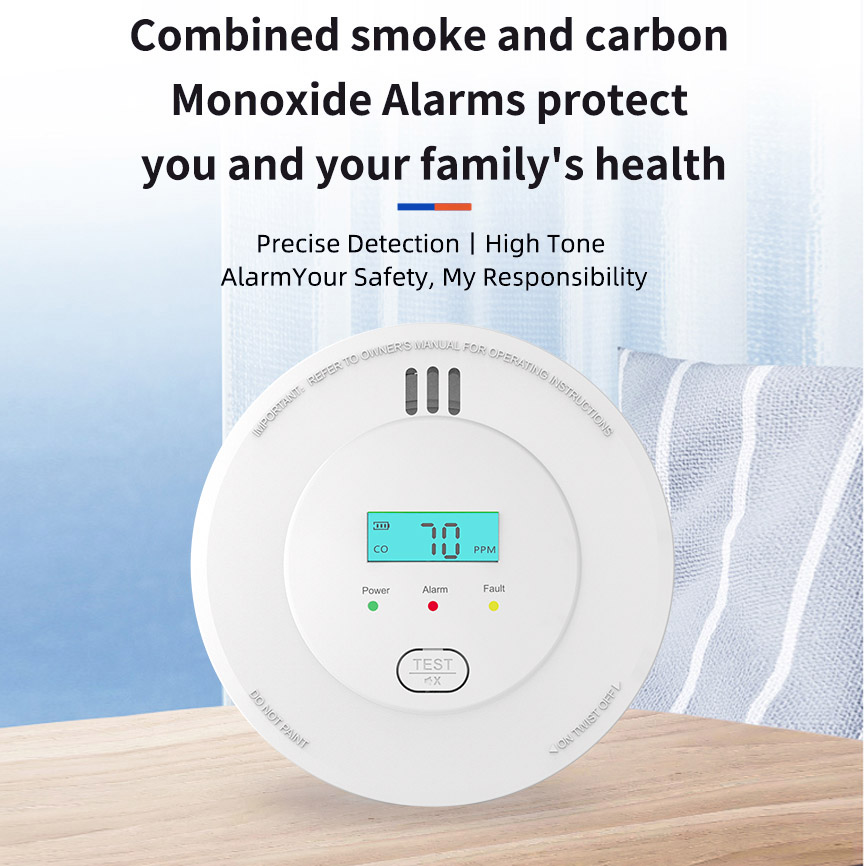 10 años Detector de humo y mon - Smoke Leak Detector reseña y precio