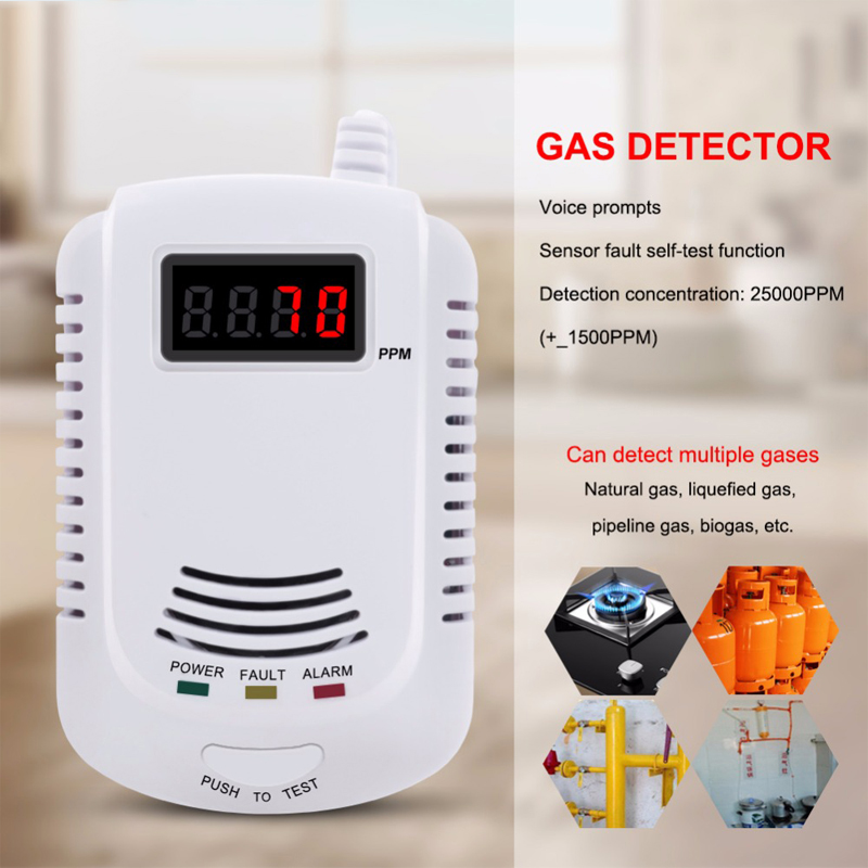 Nuevo Detector de fugas de CO  - Smoke Leak Detector reseña y precio